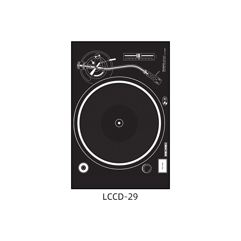 Декоративна картина с винилова плоча, индустриален стил, бар, музика, ресторант, висяща картина, прозрачен бар, кафене, нощен клуб, пеещ диск, стенопис