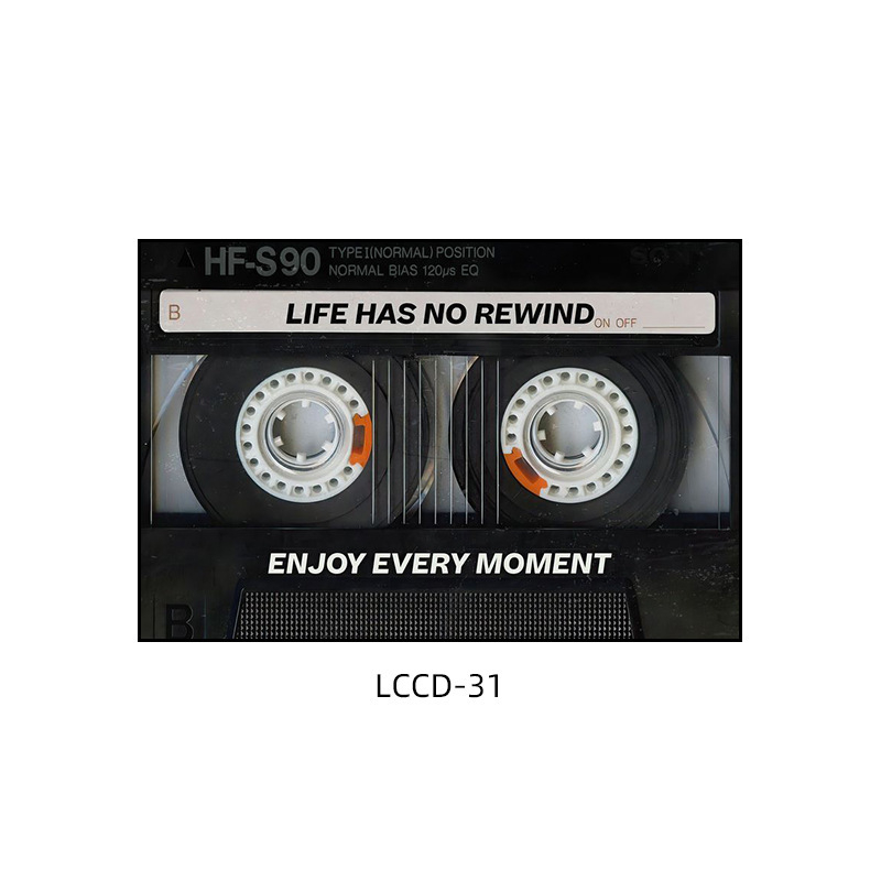 Декоративна картина с винилова плоча, индустриален стил, бар, музика, ресторант, висяща картина, прозрачен бар, кафене, нощен клуб, пеещ диск, стенопис