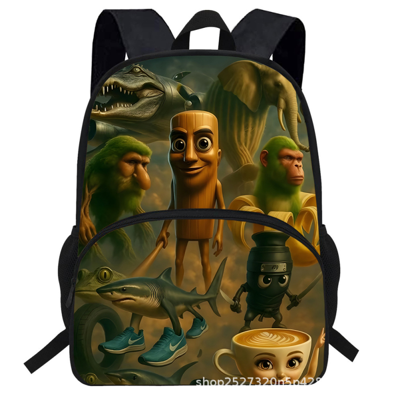 Puidust pulgamehe seljakott Itaalia Brainrot seljakott toetab Aliexpressi Jit Dropshippingut