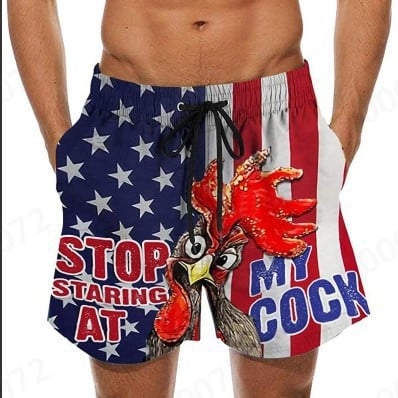 Ανδρικό παντελόνι θαλάσσης με διασκεδαστικό τρισδιάστατο σχέδιο μαγιό με σχέδιο μπανάνας και σχέδιο μπανάνας, ευρωπαϊκά και αμερικανικά σορτς