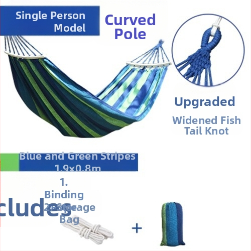 Hamac balansoar exterior, îngroșat, interior, single dublu, dormitor studențesc, dormitor pentru adulți, scaun suspendat din pânză anti-răsturnare