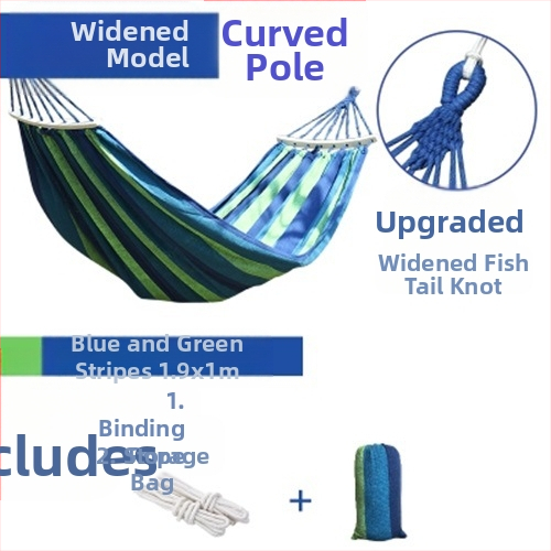 Hamac balansoar exterior, îngroșat, interior, single dublu, dormitor studențesc, dormitor pentru adulți, scaun suspendat din pânză anti-răsturnare