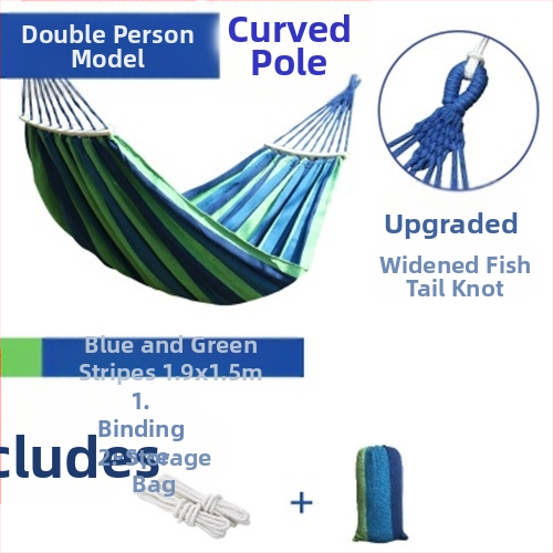 Hamac balansoar exterior, îngroșat, interior, single dublu, dormitor studențesc, dormitor pentru adulți, scaun suspendat din pânză anti-răsturnare