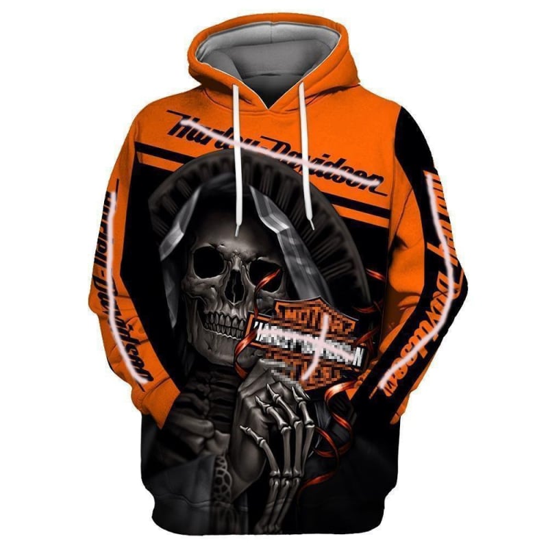 2021. europski i američki vanjski trgovinski novi muški automobilski logotip Harley 3D džemper labava bejzbol uniforma trendi hoodie parovi nose