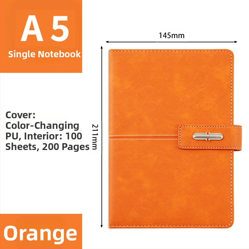 Ettevõtte äripandlaga märkmiku kinkekarbi ülikond kohandatud logoga termostops ettevõtte aastakoosoleku kaasnev kinkemärkmik