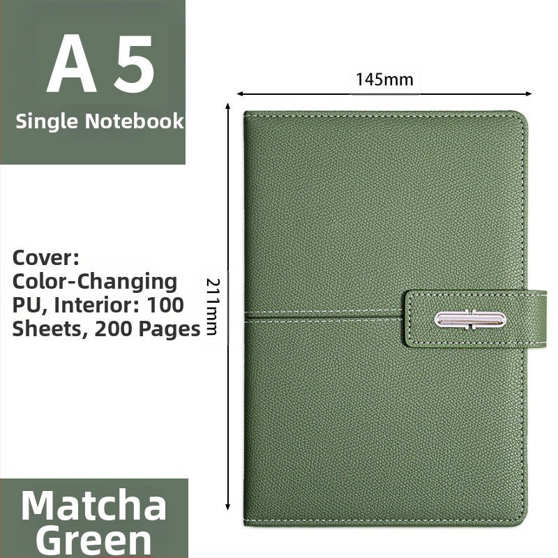 Ettevõtte äripandlaga märkmiku kinkekarbi ülikond kohandatud logoga termostops ettevõtte aastakoosoleku kaasnev kinkemärkmik