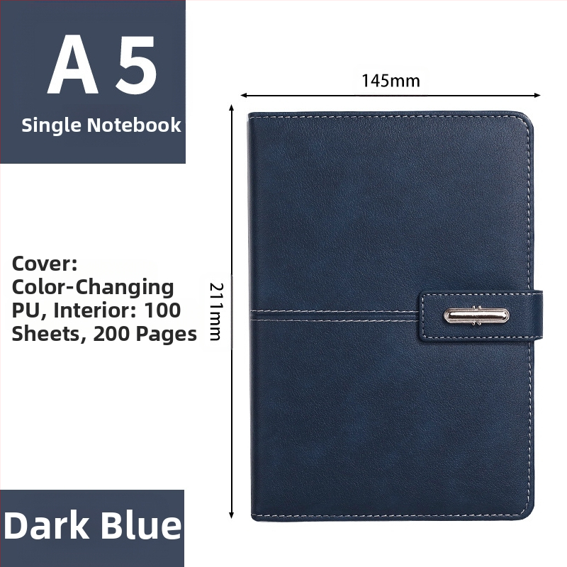 Ettevõtte äripandlaga märkmiku kinkekarbi ülikond kohandatud logoga termostops ettevõtte aastakoosoleku kaasnev kinkemärkmik