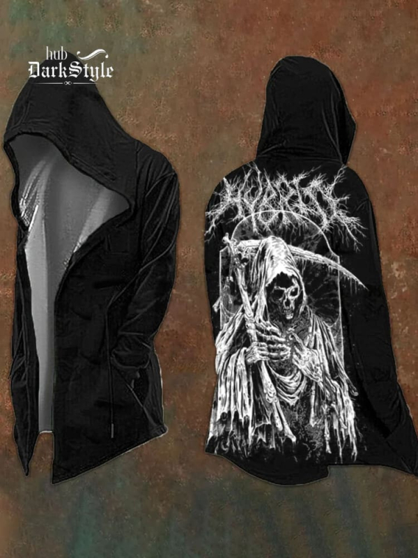 2025 m. tarpvalstybinis Europos ir Amerikos megztinis su gobtuvu, naujas megztinis, vyriškas „Tough Guy“ gobtuvas su gobtuvu be užtrauktuko, skirtas Helovinui