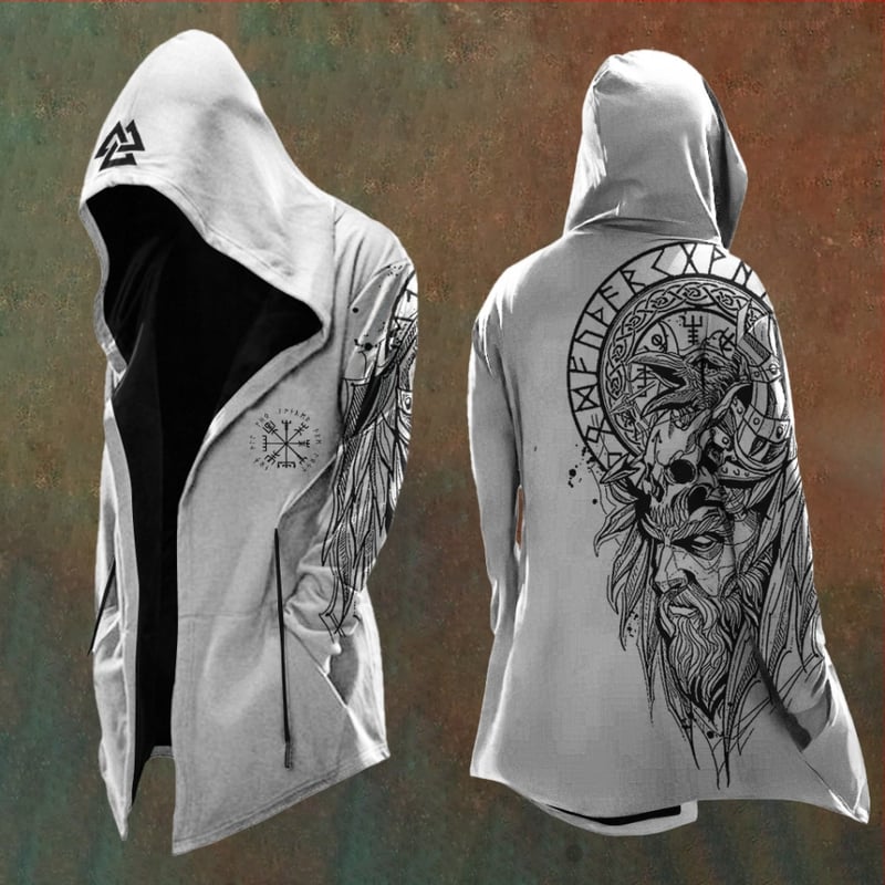 2025 Transfrontaliere Europene și Americane Hanorac Hoodie Cardigan Nou Bărbați Tough Guy cu Capăt Windbreaker Fără Fermoar Imprimare Halloween
