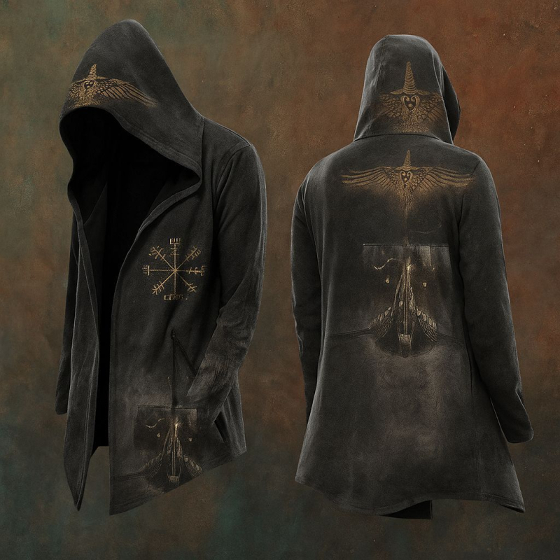 2025 m. tarpvalstybinis Europos ir Amerikos megztinis su gobtuvu, naujas megztinis, vyriškas „Tough Guy“ gobtuvas su gobtuvu be užtrauktuko, skirtas Helovinui