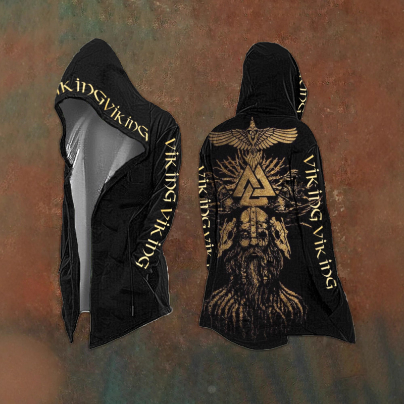 2025 Διασυνοριακό Ευρωπαϊκό και Αμερικανικό Φούτερ με Κουκούλα, Νέα Ζακέτα Ανδρικό Αντιανεμικό Tough Guy με Κουκούλα χωρίς Φερμουάρ, Τύπωμα Halloween