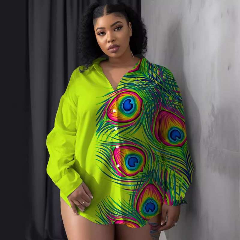 CB 2024 kevadine Amazoni piiriülene särk 3D mustvalge värvimaalimise ja trükkimisega meeste lihtne pikkade varrukatega särk