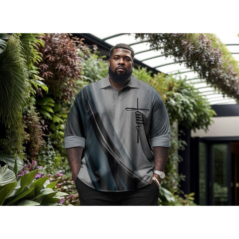 CB 2024 kevadine Amazoni piiriülene särk 3D mustvalge värvimaalimise ja trükkimisega meeste lihtne pikkade varrukatega särk