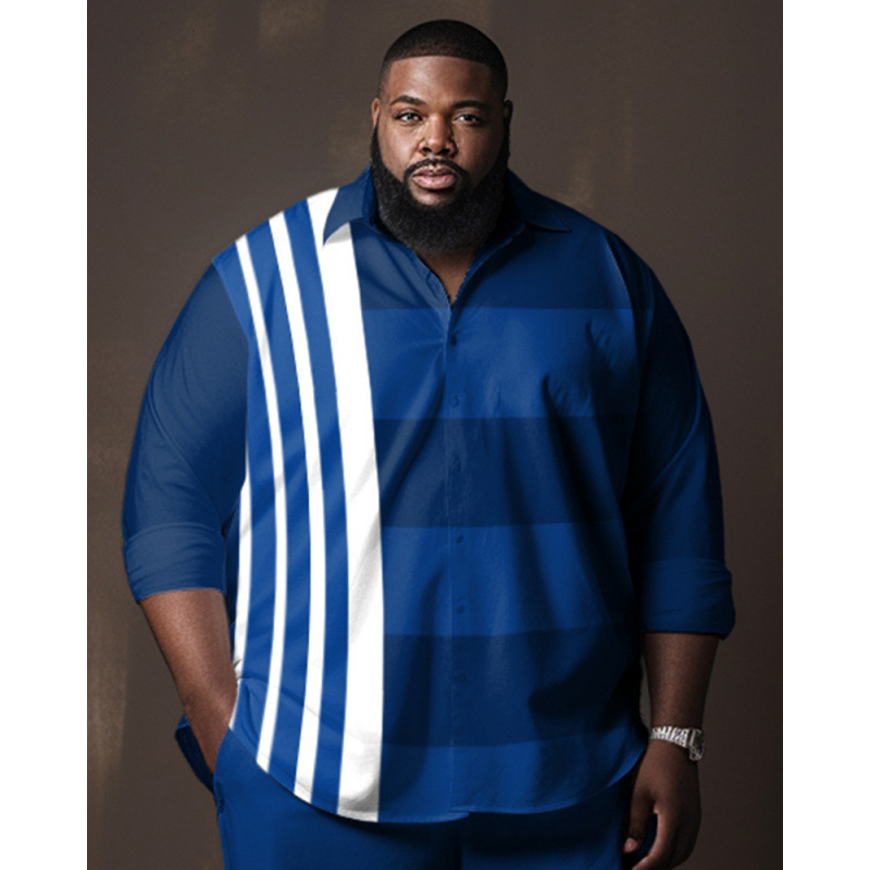 CB 2024 kevadine Amazoni piiriülene särk 3D mustvalge värvimaalimise ja trükkimisega meeste lihtne pikkade varrukatega särk