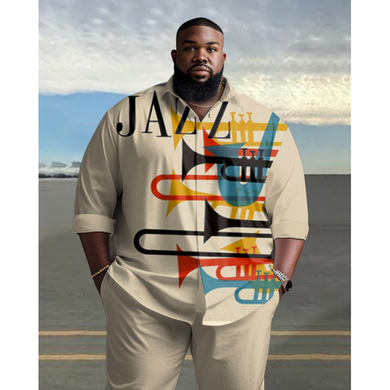 CB 2024 kevadine Amazoni piiriülene särk 3D mustvalge värvimaalimise ja trükkimisega meeste lihtne pikkade varrukatega särk