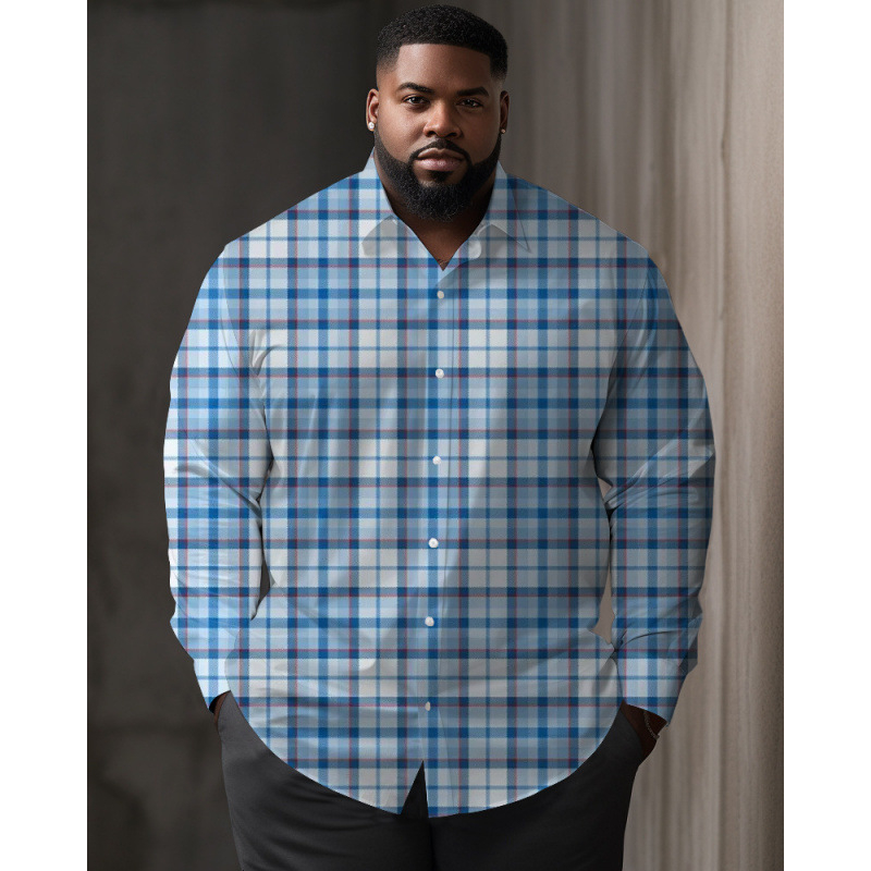 CB 2024 kevadine Amazoni piiriülene särk 3D mustvalge värvimaalimise ja trükkimisega meeste lihtne pikkade varrukatega särk