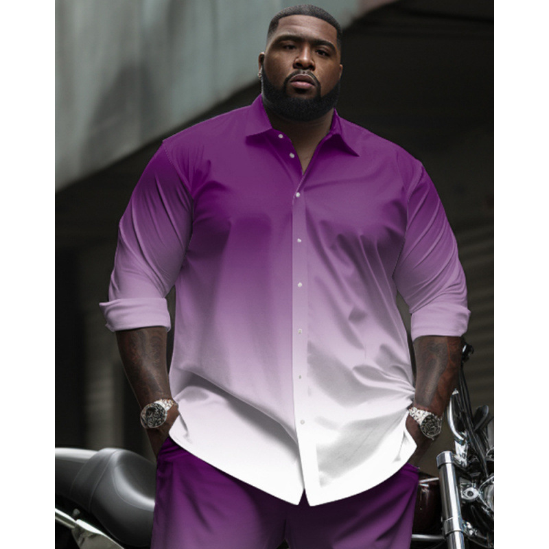 CB 2024 kevadine Amazoni piiriülene särk 3D mustvalge värvimaalimise ja trükkimisega meeste lihtne pikkade varrukatega särk