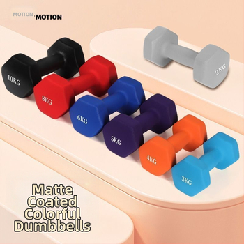 Kuusnurkne hantliga naiste fitness majapidamispuhas rauast ülikond laste meeste kombineeritud varustus väike hantli raskusjõud