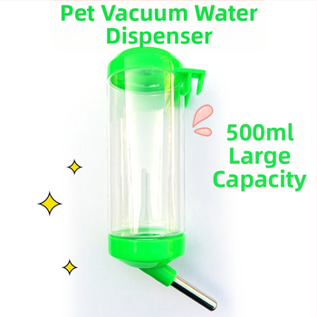 Доставки за хамстери, дозатор за вода с топка, водоустойчива хранилка за вода, дозатор за вода, малък размер, чайник за пиене със златна мечка