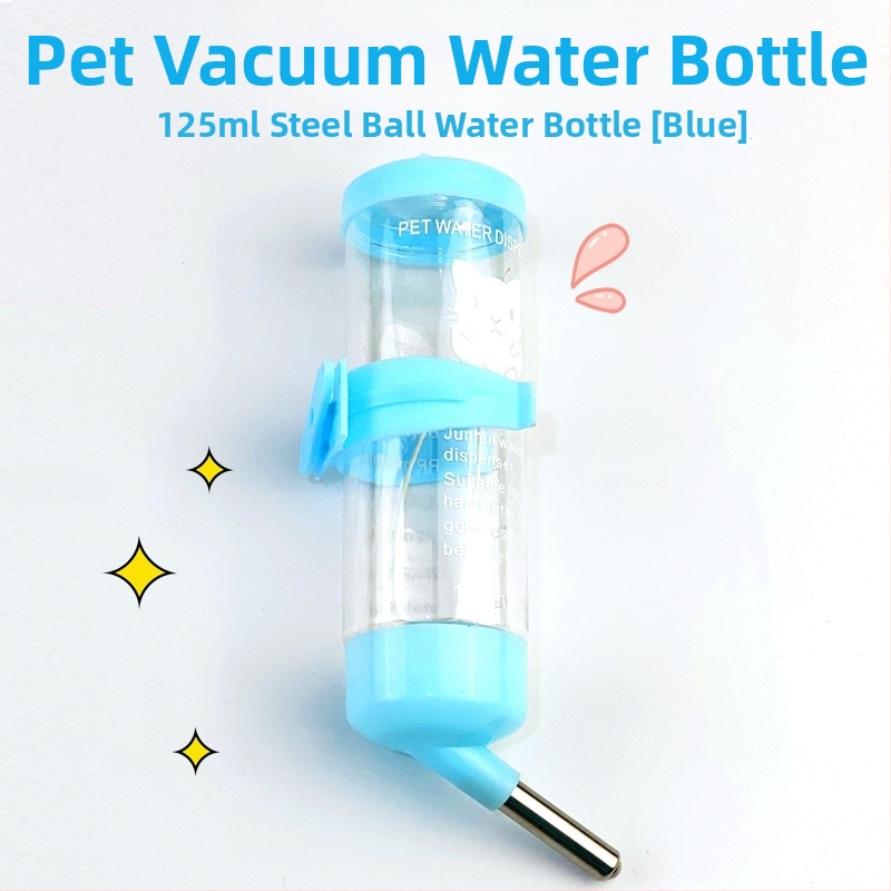 Доставки за хамстери, дозатор за вода с топка, водоустойчива хранилка за вода, дозатор за вода, малък размер, чайник за пиене със златна мечка