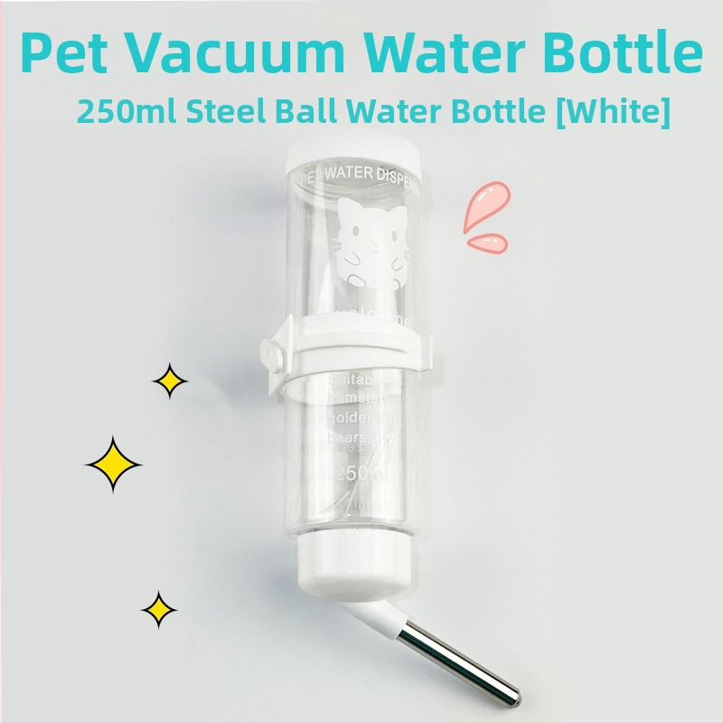 Доставки за хамстери, дозатор за вода с топка, водоустойчива хранилка за вода, дозатор за вода, малък размер, чайник за пиене със златна мечка