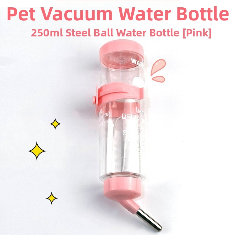 Доставки за хамстери, дозатор за вода с топка, водоустойчива хранилка за вода, дозатор за вода, малък размер, чайник за пиене със златна мечка