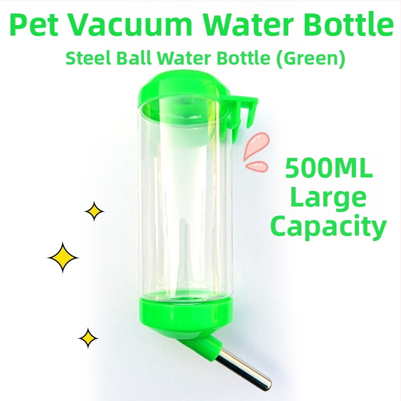 Доставки за хамстери, дозатор за вода с топка, водоустойчива хранилка за вода, дозатор за вода, малък размер, чайник за пиене със златна мечка