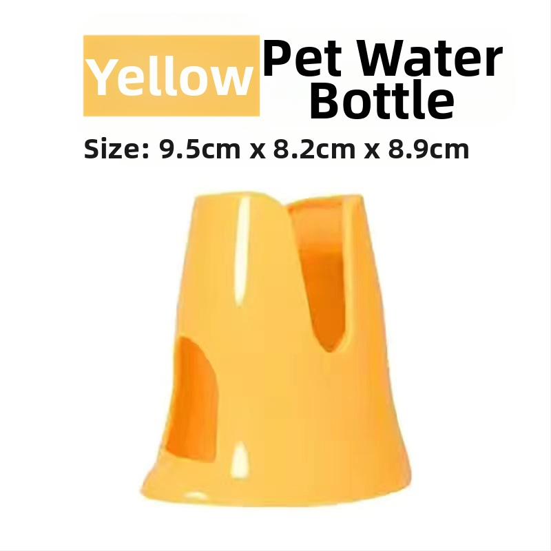 Доставки за хамстери, дозатор за вода с топка, водоустойчива хранилка за вода, дозатор за вода, малък размер, чайник за пиене със златна мечка