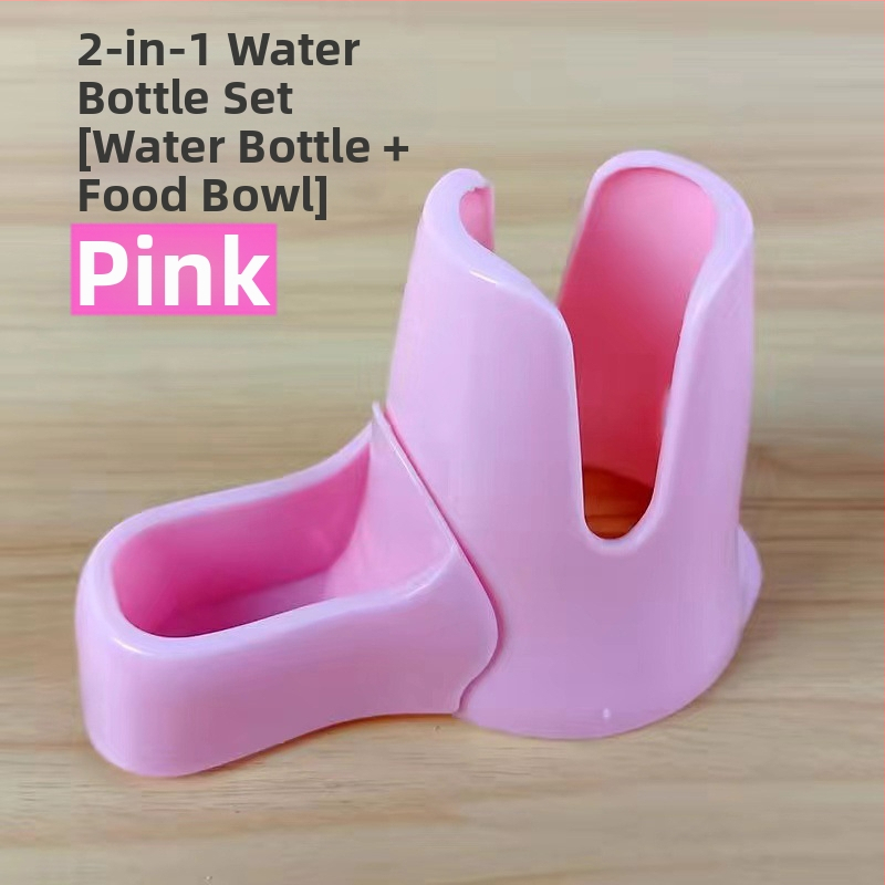 Доставки за хамстери, дозатор за вода с топка, водоустойчива хранилка за вода, дозатор за вода, малък размер, чайник за пиене със златна мечка