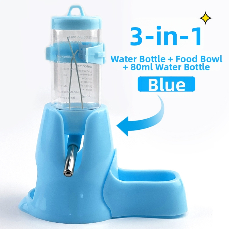 Доставки за хамстери, дозатор за вода с топка, водоустойчива хранилка за вода, дозатор за вода, малък размер, чайник за пиене със златна мечка