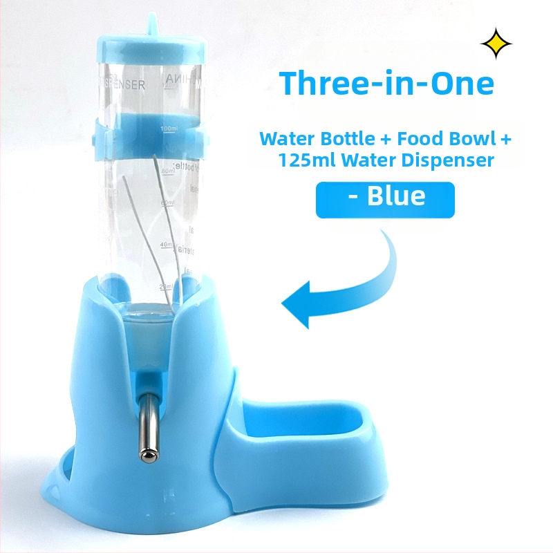 Доставки за хамстери, дозатор за вода с топка, водоустойчива хранилка за вода, дозатор за вода, малък размер, чайник за пиене със златна мечка