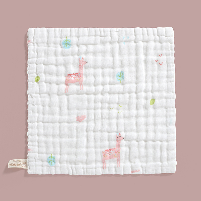 30*30 бебешка кърпа за баня, супер мека памучна правоъгълна детска кърпа, бебешка марля, квадратна кърпа, кърпа за слюнка