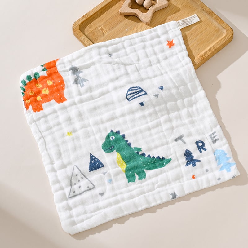 30*30 бебешка кърпа за баня, супер мека памучна правоъгълна детска кърпа, бебешка марля, квадратна кърпа, кърпа за слюнка