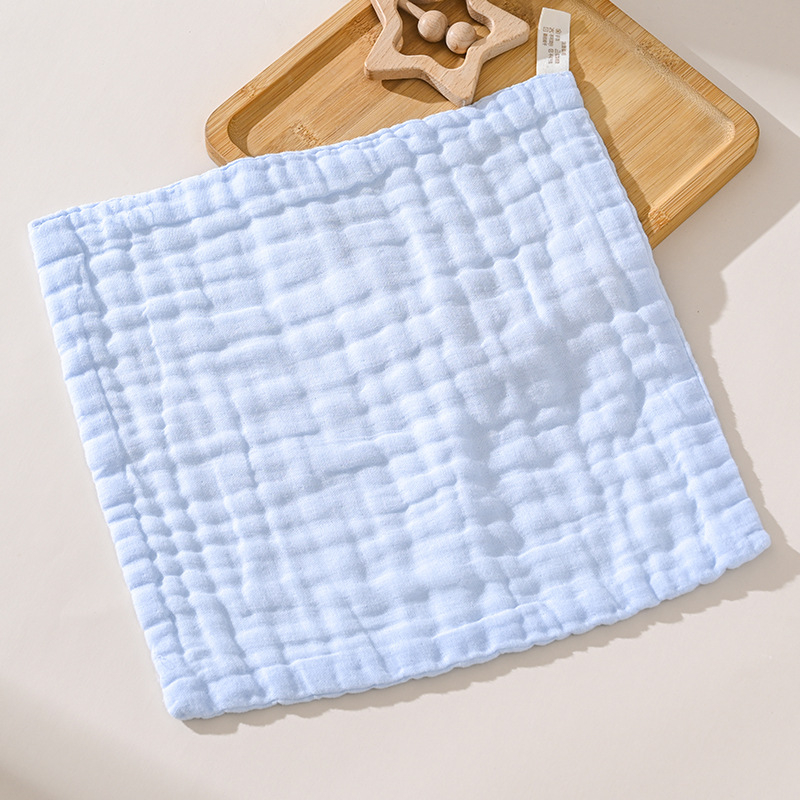30*30 бебешка кърпа за баня, супер мека памучна правоъгълна детска кърпа, бебешка марля, квадратна кърпа, кърпа за слюнка