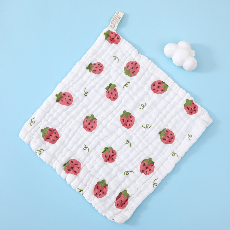 30*30 бебешка кърпа за баня, супер мека памучна правоъгълна детска кърпа, бебешка марля, квадратна кърпа, кърпа за слюнка