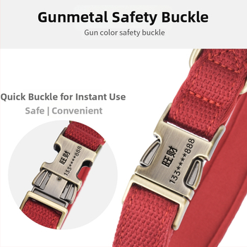 ♤ Κολάρο σκύλου, Προσαρμόσιμο χαραγμένο κολάρο σκύλου για κατοικίδια, Κολάρο εξωτερικού χώρου για μεγάλα, μεσαία και μικρά σκυλιά, Anti-Lost