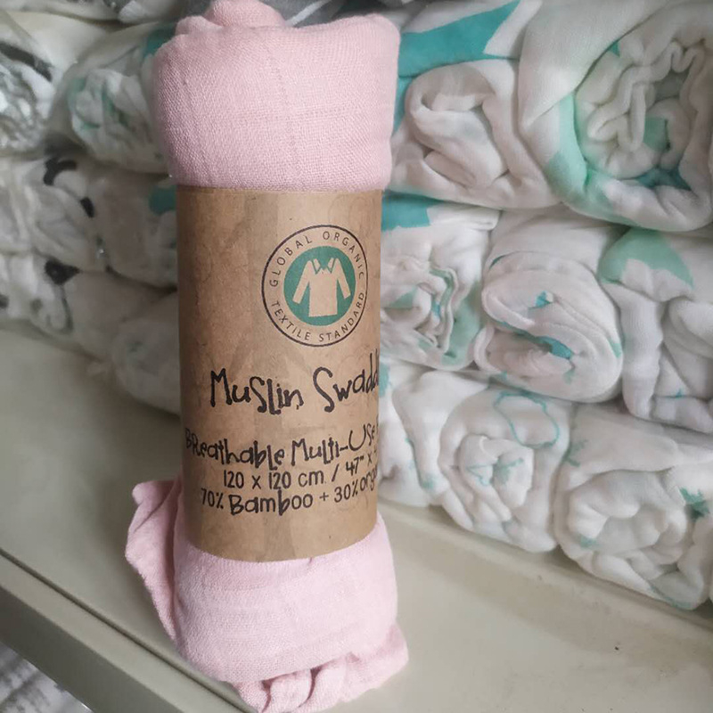 Bambusest puuvillane värvitud mähisrätik, tavaline kahekordne marlirätik, ühevärviline vannirätiku kate, tekk, Amazoni piiriülene INS-i kuum müük