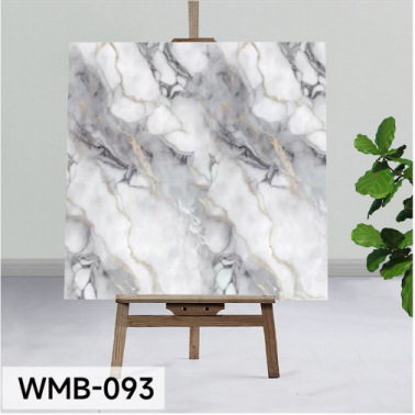 Isekleepuv veekindel ja niiskuskindel tapeet, köögi, vannitoa, alumiinium-plastplaadi, õlikindla marmori imitatsiooniga plaatide kleebised