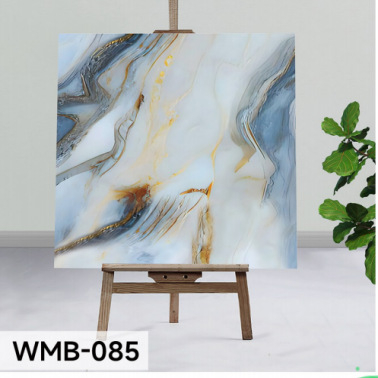 Isekleepuv veekindel ja niiskuskindel tapeet, köögi, vannitoa, alumiinium-plastplaadi, õlikindla marmori imitatsiooniga plaatide kleebised