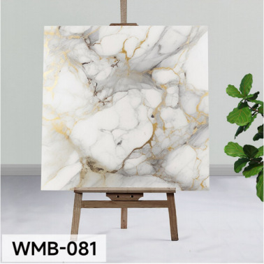 Isekleepuv veekindel ja niiskuskindel tapeet, köögi, vannitoa, alumiinium-plastplaadi, õlikindla marmori imitatsiooniga plaatide kleebised