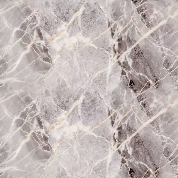 Isekleepuv veekindel ja niiskuskindel tapeet, köögi, vannitoa, alumiinium-plastplaadi, õlikindla marmori imitatsiooniga plaatide kleebised