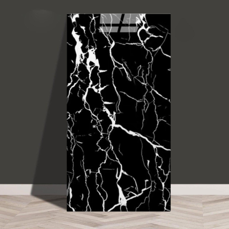 Isekleepuv veekindel ja niiskuskindel tapeet, köögi, vannitoa, alumiinium-plastplaadi, õlikindla marmori imitatsiooniga plaatide kleebised