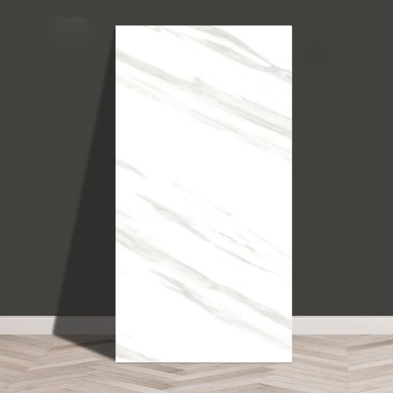 Isekleepuv veekindel ja niiskuskindel tapeet, köögi, vannitoa, alumiinium-plastplaadi, õlikindla marmori imitatsiooniga plaatide kleebised