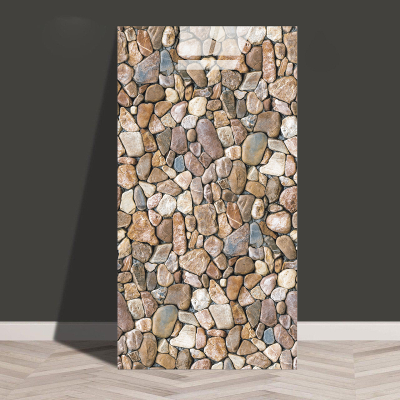 Isekleepuv veekindel ja niiskuskindel tapeet, köögi, vannitoa, alumiinium-plastplaadi, õlikindla marmori imitatsiooniga plaatide kleebised