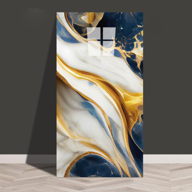 Isekleepuv veekindel ja niiskuskindel tapeet, köögi, vannitoa, alumiinium-plastplaadi, õlikindla marmori imitatsiooniga plaatide kleebised