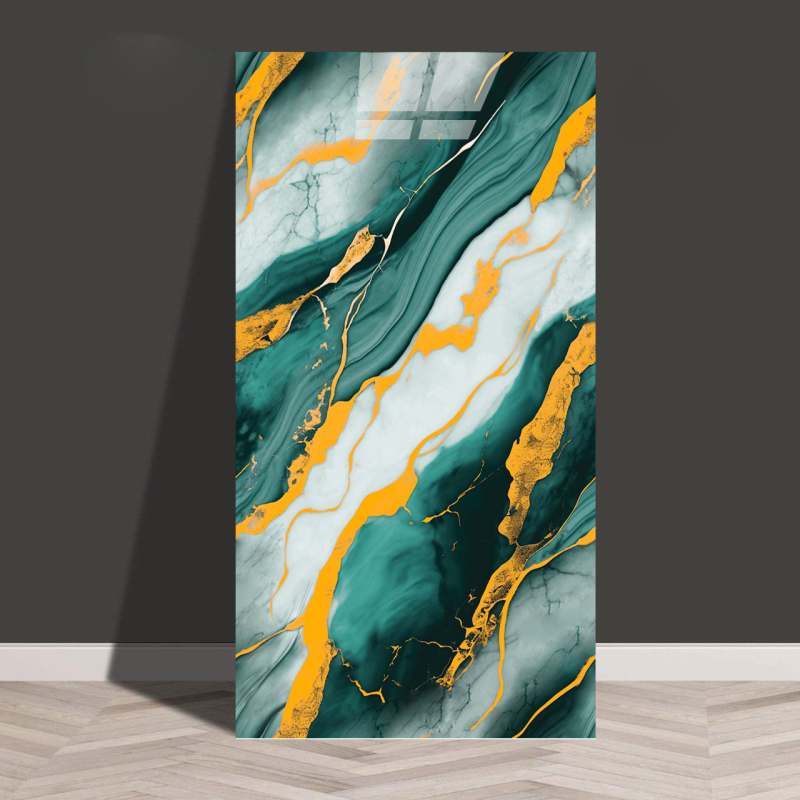 Isekleepuv veekindel ja niiskuskindel tapeet, köögi, vannitoa, alumiinium-plastplaadi, õlikindla marmori imitatsiooniga plaatide kleebised