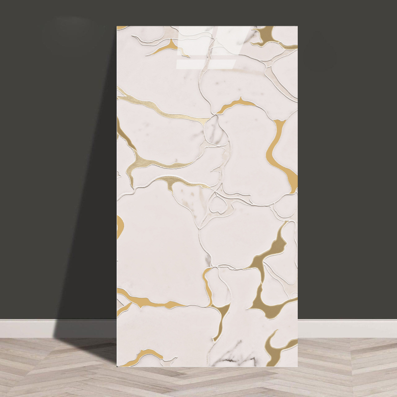 Isekleepuv veekindel ja niiskuskindel tapeet, köögi, vannitoa, alumiinium-plastplaadi, õlikindla marmori imitatsiooniga plaatide kleebised