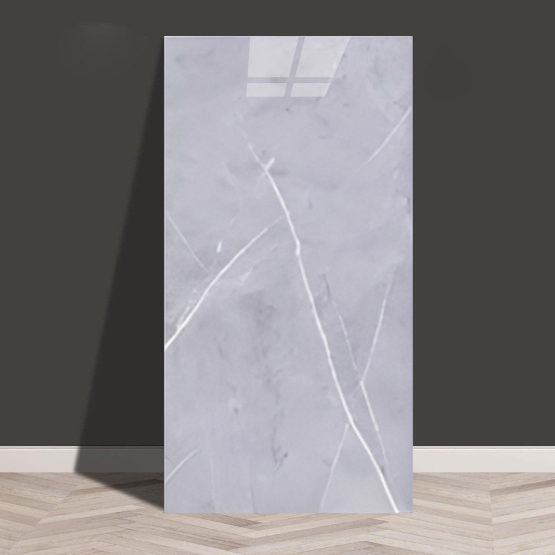 Isekleepuv veekindel ja niiskuskindel tapeet, köögi, vannitoa, alumiinium-plastplaadi, õlikindla marmori imitatsiooniga plaatide kleebised