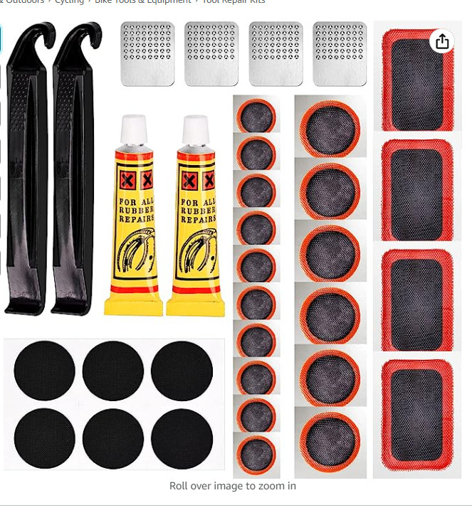 Piiriülene jalgratta rehvide purunemiskoha komplekt Rehviparanduskile liimikomplekt Jalgratta rehvide parandamise tööriistakomplekt