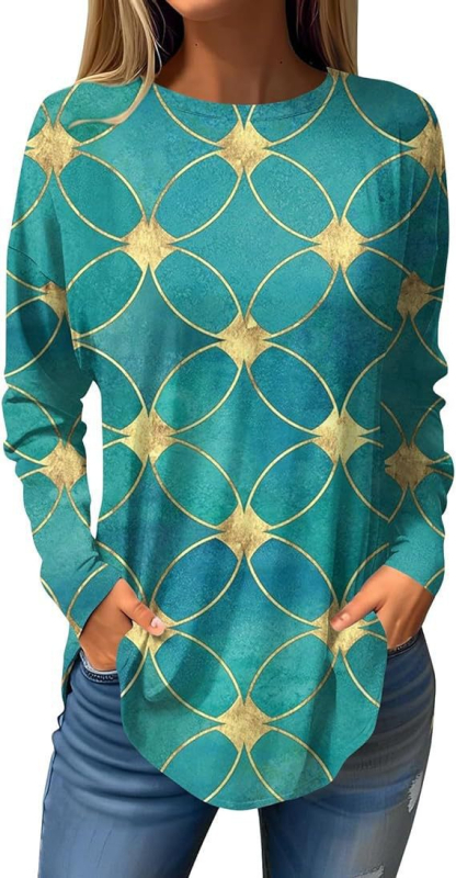 Piiriülene väliskaubandus, uued Euroopa ja Ameerika pullover-lilledega sügis- ja talvised ümara kaelusega naiste jakid, 3D-printimine partii figuuriks